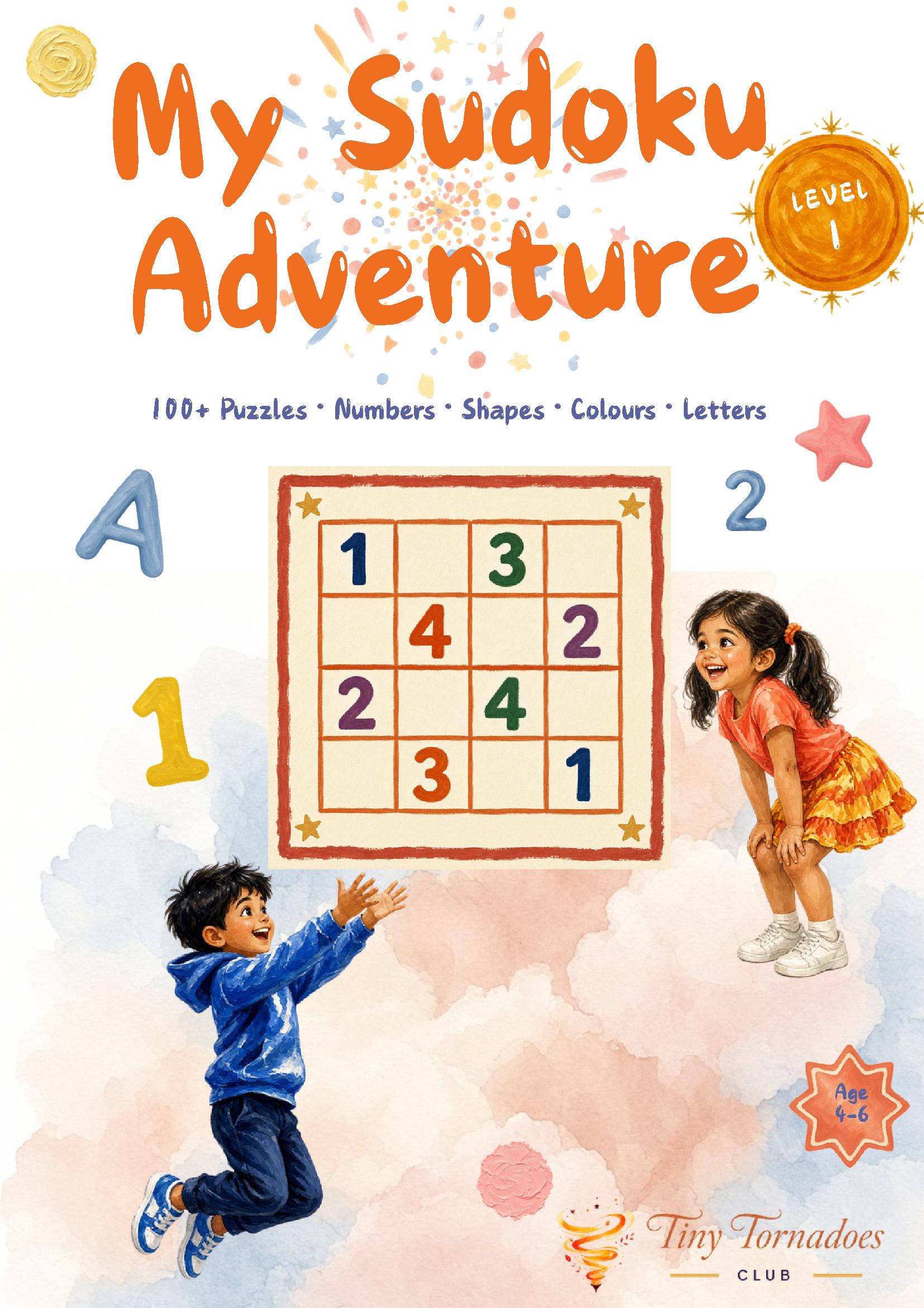 My Sudoku Adventure Level 1 — front cover